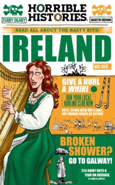 Book Cover. Horrible Histories Ireland