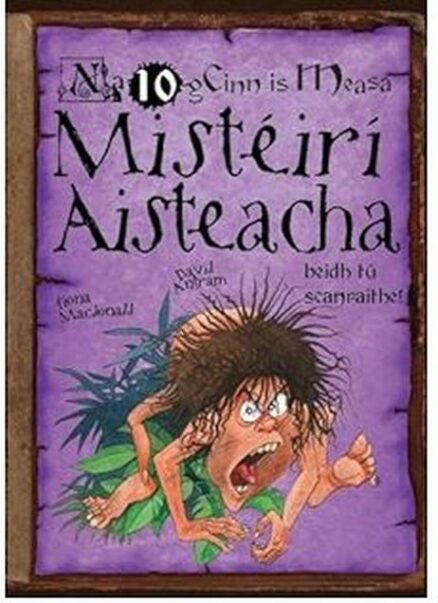 Book Cover Misteiri Aisteacha: Na 10 gCinn Is Measa